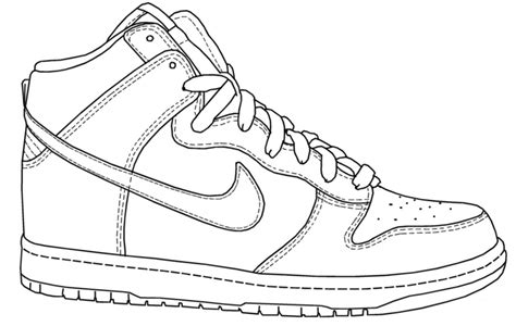 nike logo kleurplaat|Nike sneaker kleurplaat .